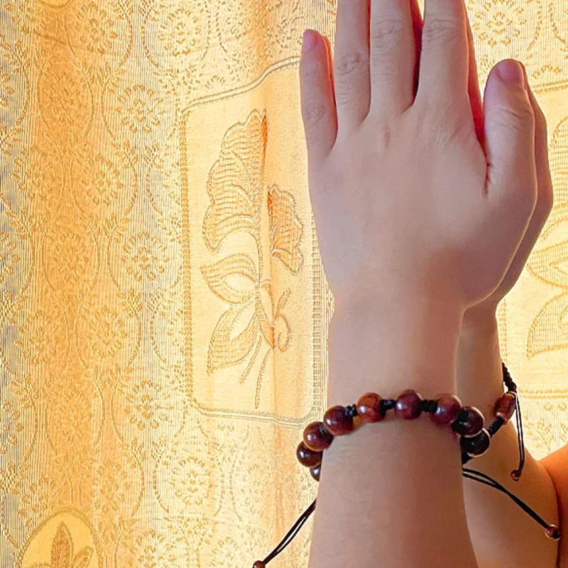 HTISOK מחרוזת תפילה קתולית חימר פולימרי עגול חרוזים 4