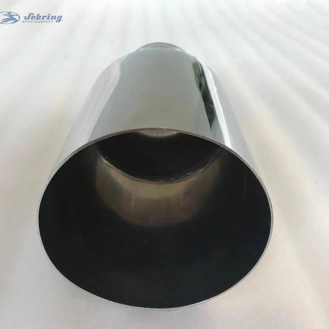 1 זוג פליטה אוניברסלית מפלט רכב נירוסטה צינור זנב גרון זנב שינוי רכב עבור b-mw e90 פליטה עצה w222 3