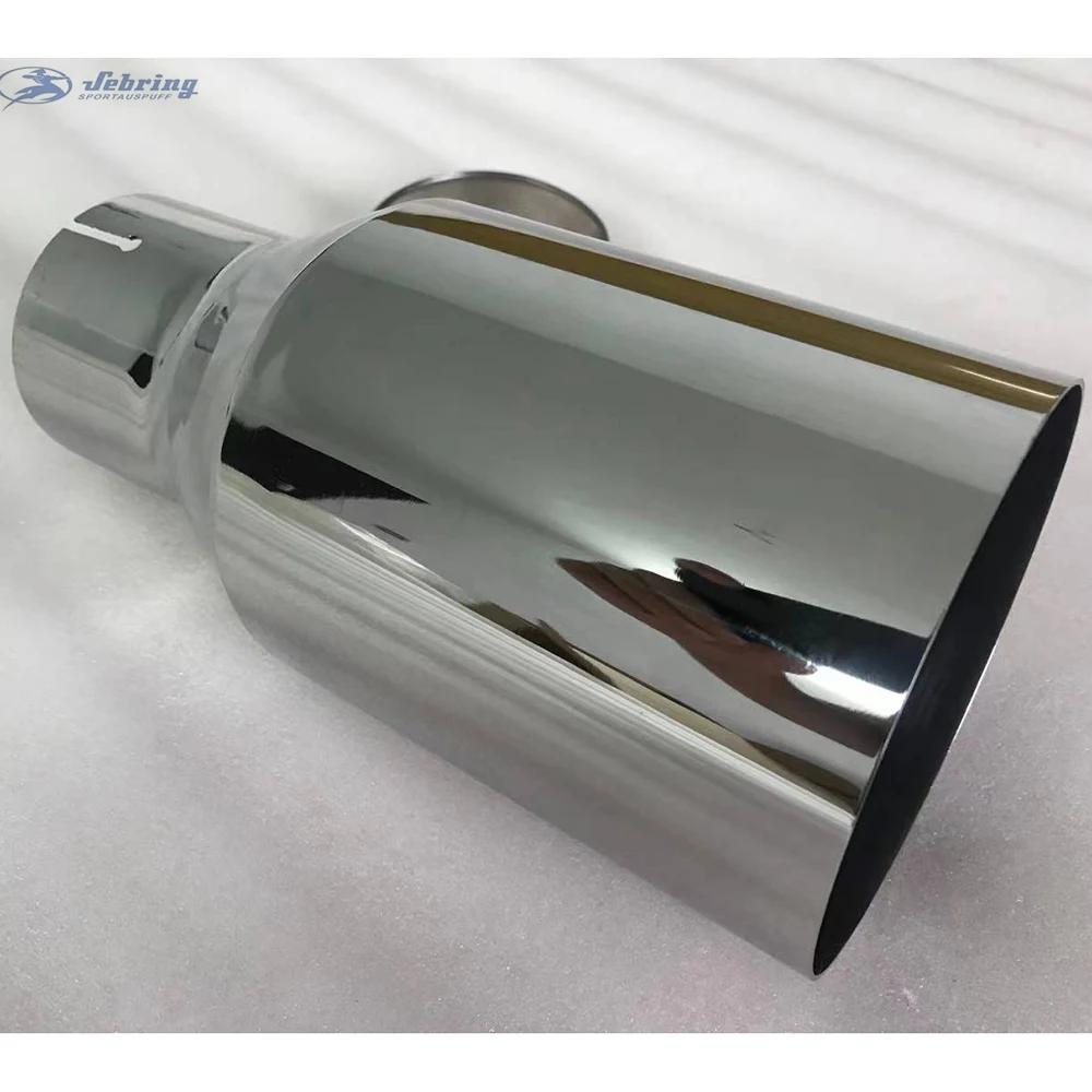 1 זוג פליטה אוניברסלית מפלט רכב נירוסטה צינור זנב גרון זנב שינוי רכב עבור b-mw e90 פליטה עצה w222 2