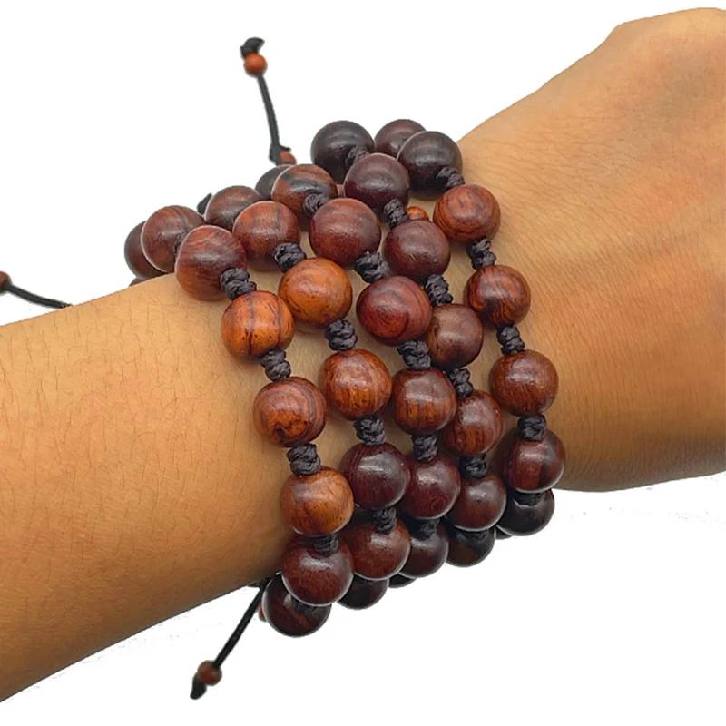 HTISOK מחרוזת תפילה קתולית חימר פולימרי עגול חרוזים 3