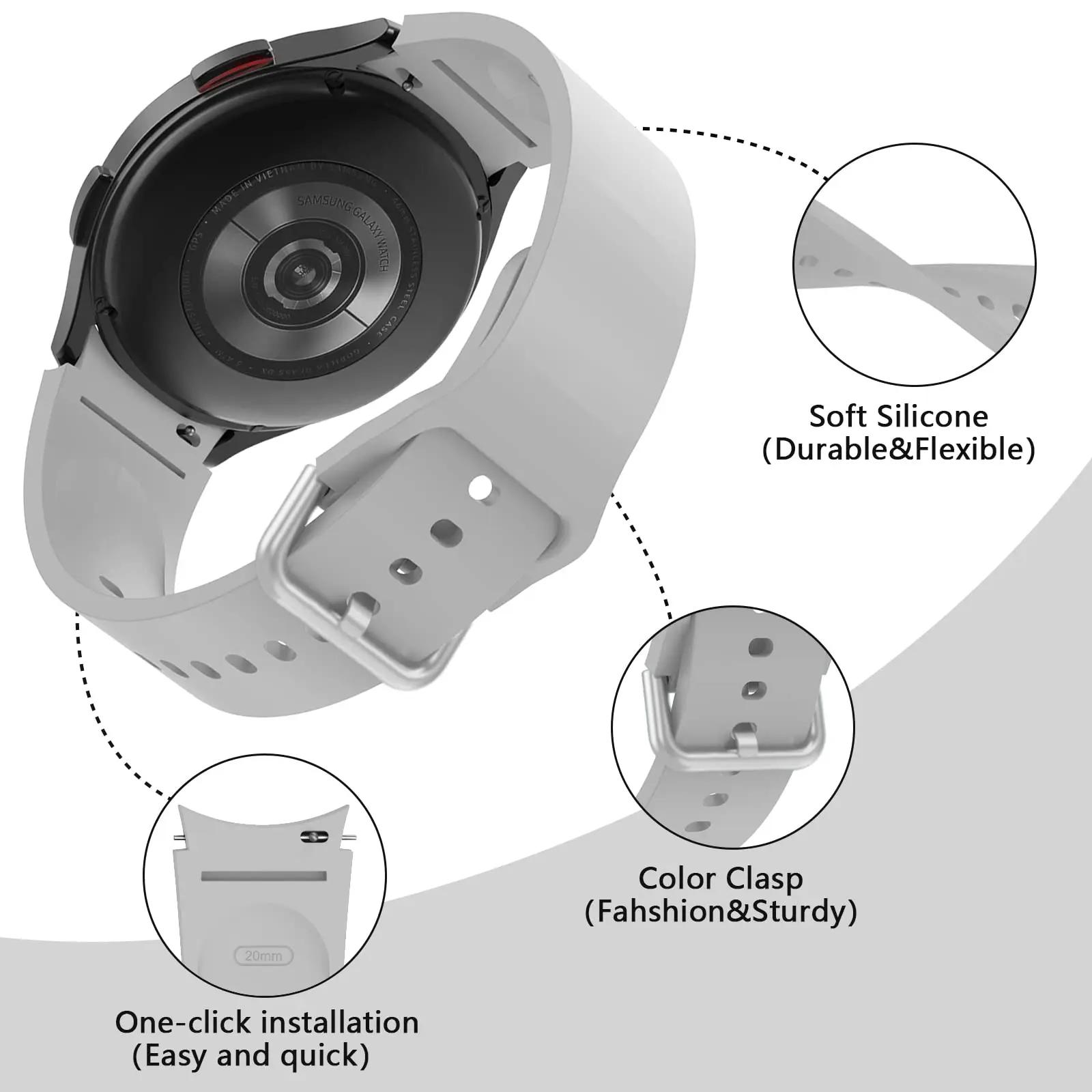 רצועת סיליקון לסמסונג גלקסי שעון 7 6 5 4