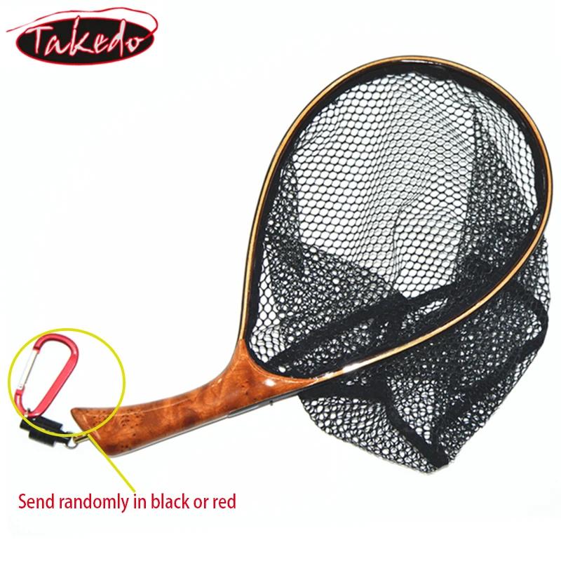 רשת דיג זבובים TAKEDO, רשת גומי רכה לפורל, 3