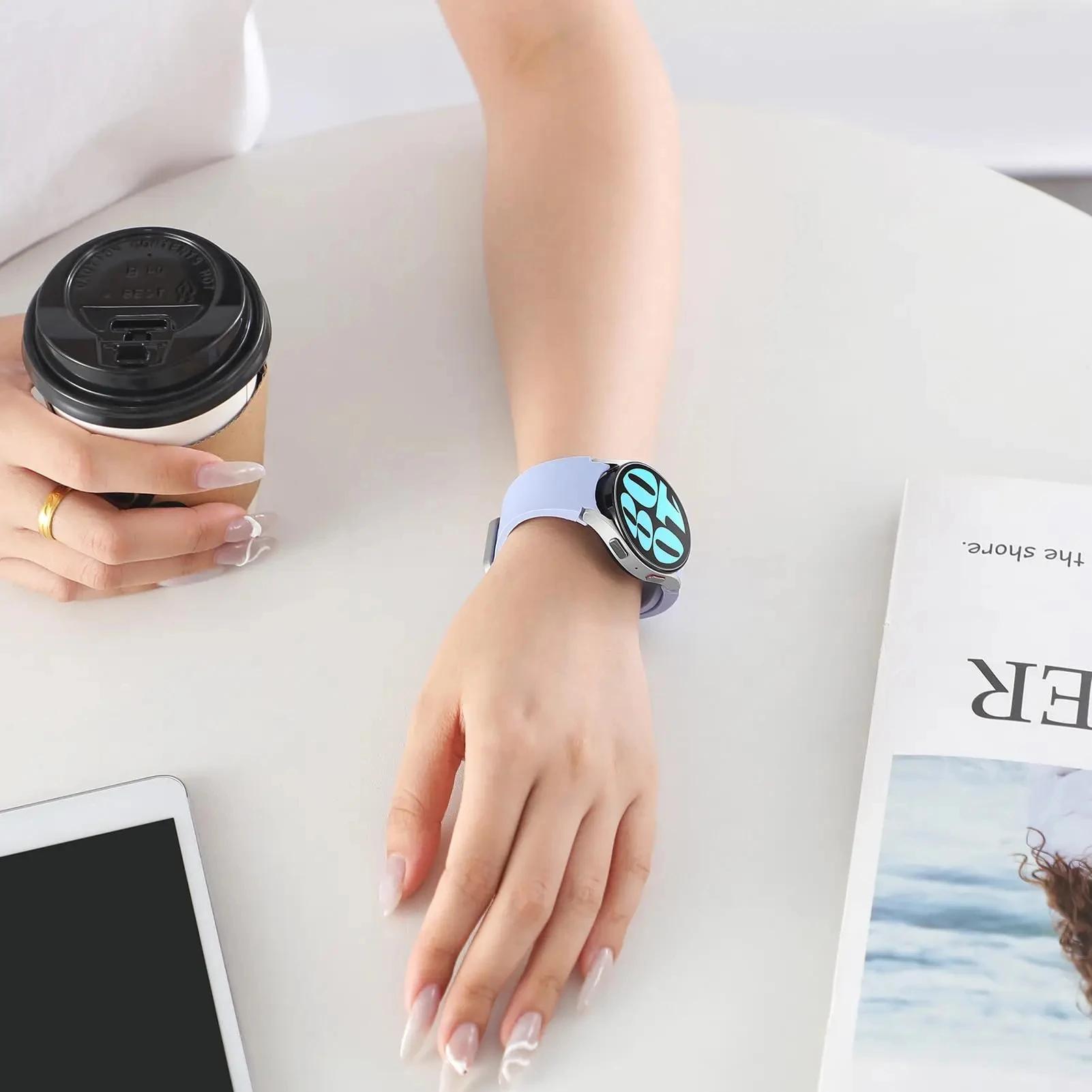 רצועת סיליקון לסמסונג גלקסי שעון 7 6 5 6